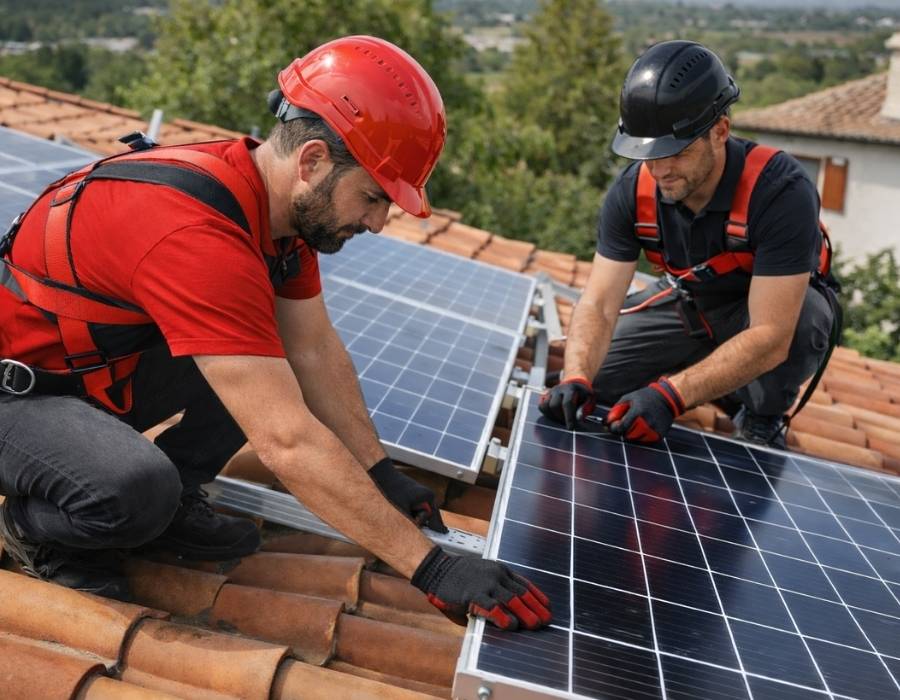 Instalación de placas solares