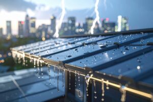 Que pasa con mis placas solares los días de lluvia